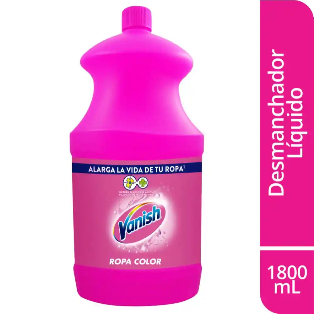 Vanish Removedor de Manchas Líquido para Ropa de Color