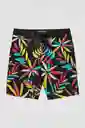 ONeill Short de Baño Hyperfreak Late Drop Am Negro Talla 30