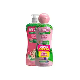 Arrurrú Shampoo Romero + Colonia Rosa