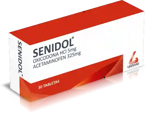 Senidol Tabletas (5 mg/325 mg)