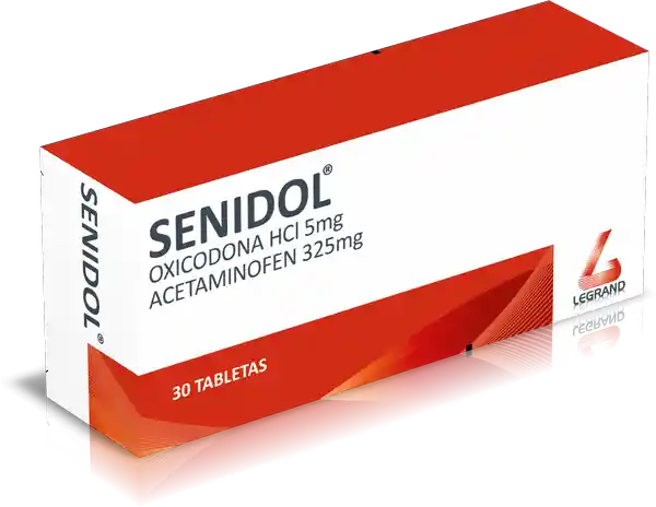 Senidol Tabletas (5 mg/325 mg)