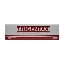 Trigentax Antimicótico (1 %/0.5 %/0.04 %) Crema Tópica