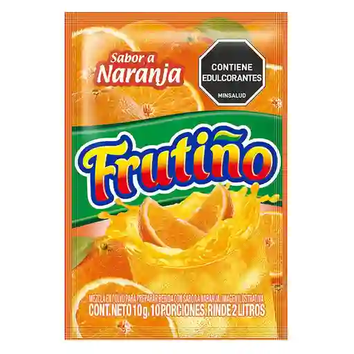 Mezcla Frutino Polvo Bebida Naranja(10 Gr)