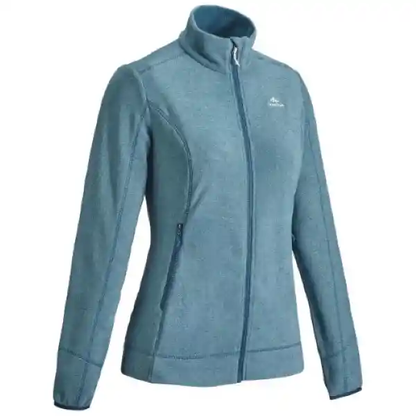 Quechua Chaqueta Polar Térmica de Senderismo Mujer Azul Xs mh120