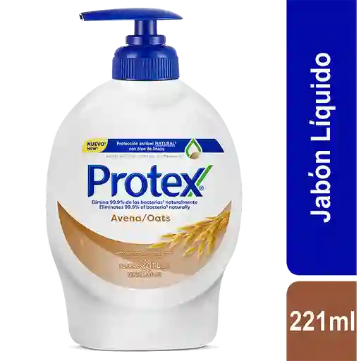 Jabón Liquido Manos Protex Avena 221Ml