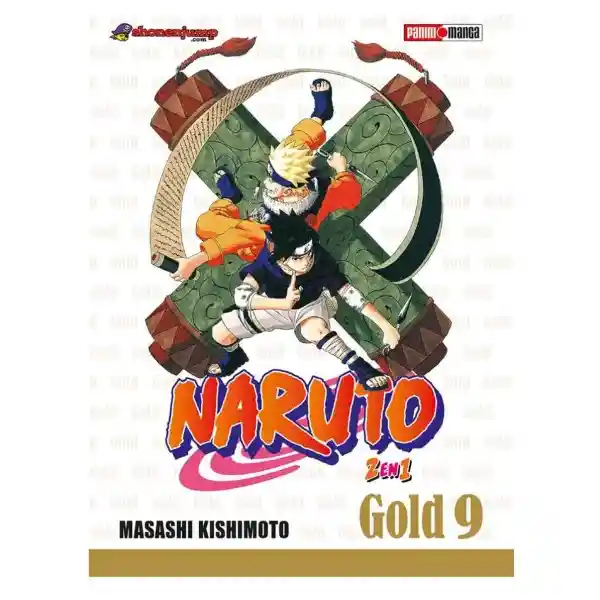 Naruto Gold Edition N°9 - Editorial Panini
