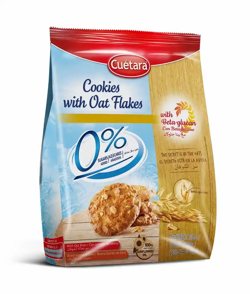 Cuetara Galleta Con Copos De Avena