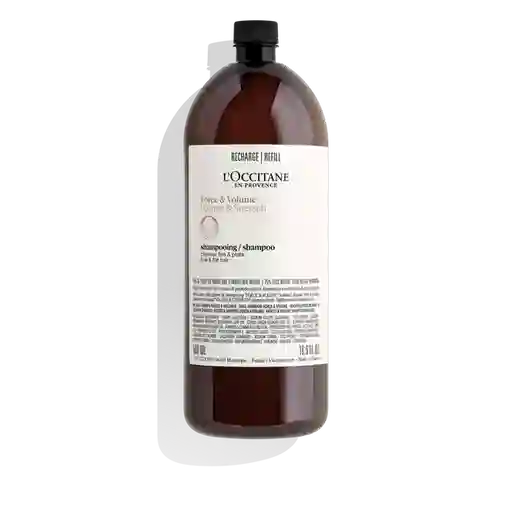 Shampoo Eco Refill Fuerza y Volumen Aromacología L'Occitane
