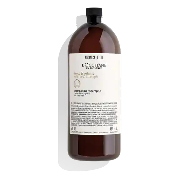 Shampoo Eco Refill Fuerza y Volumen Aromacología L'Occitane