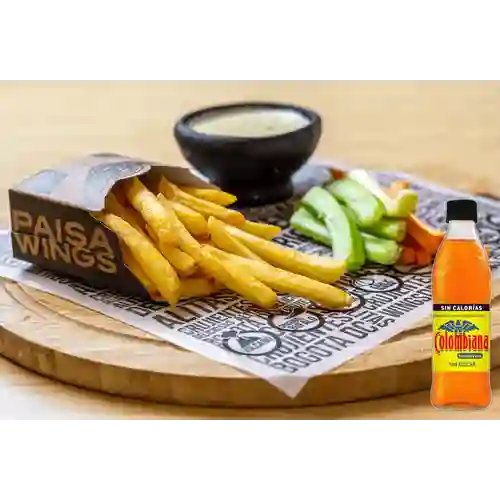 Combo Papas Francesas + Colombiana 400 ml
