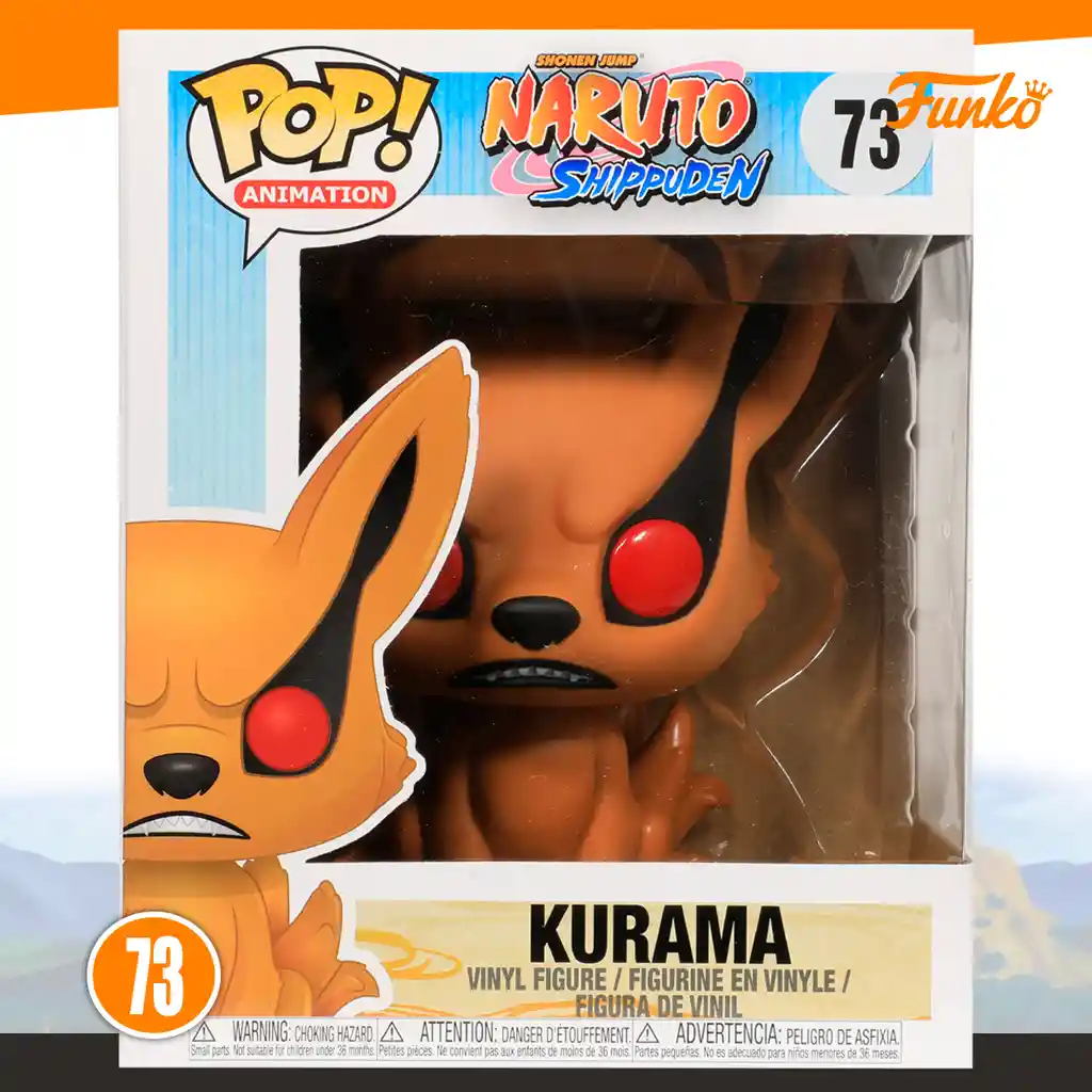 Funko Pop Animation Naruto Shippuden - Kurama # 73