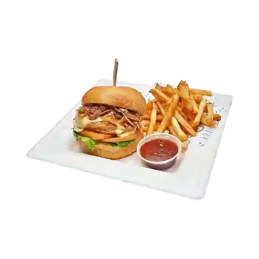 Sándwich Tradicional de Pollo BBQ
