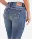 Jean Cosmo Femenino Azul Clásico Tono Oscuro Talla 6 Chevignon