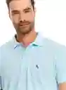 Camiseta Polo Azul Clte