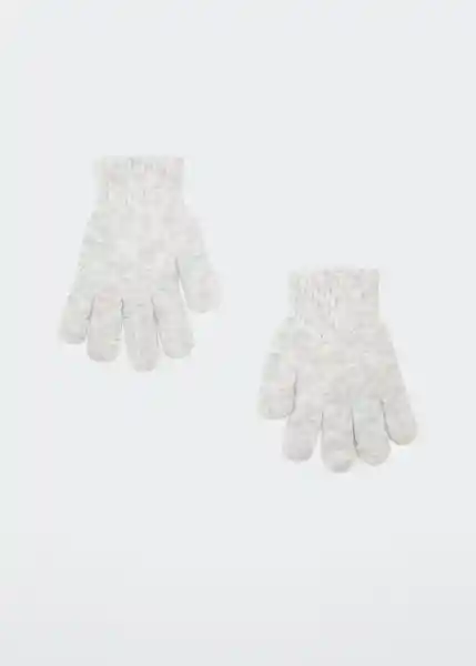 Guantes Canadag Gris Talla 20 Teen Niños Mango