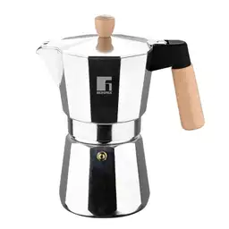 Cafetera Bergner Aluminio Coffee Lovers 300mlx6taz