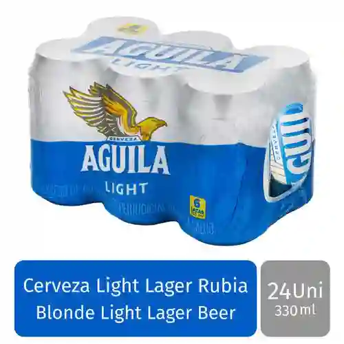 Águila Pack Cerveza Light 330 mL x 24 Und