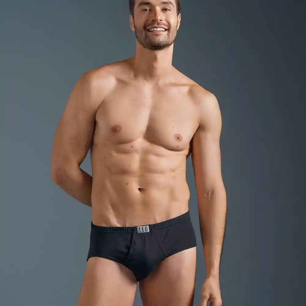 Talla 34 Calzoncillo Clásico en Algodón Con Abertura