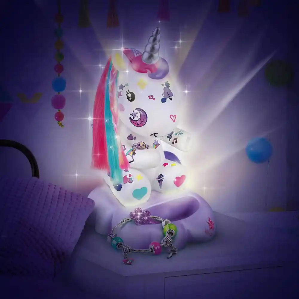 Unicornio Diy Con Luz Canal Toys