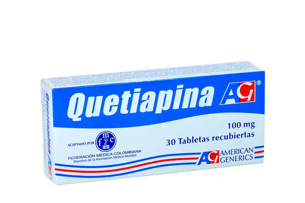American Generics Quetiapina (100 mg)