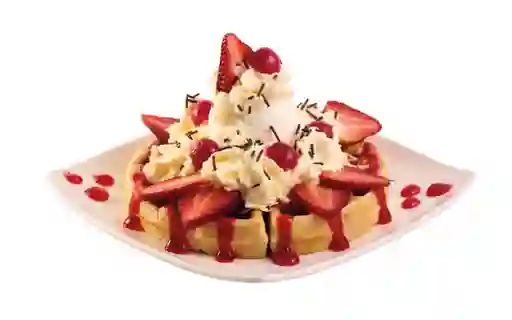 Waffle de Frutos Rojos