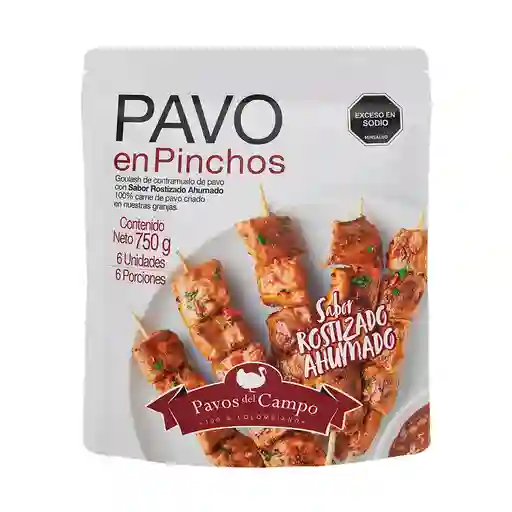 Pinchos de Pavo Ahumado