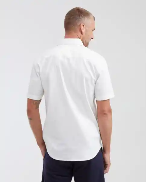 Camisa 3 Stitches Knob Crudo Cannoli Claro Talla M Chevignon