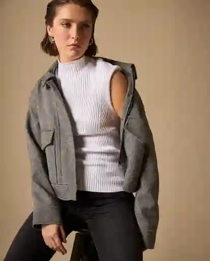 Tejido Crudo Puro Claro Talla M 469G201 Esprit