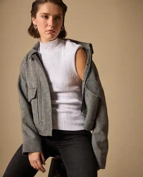 Tejido Crudo Puro Claro Talla M 469G201 Esprit