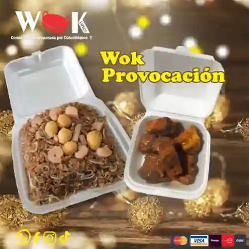 Wok Costillas de Cerdo.