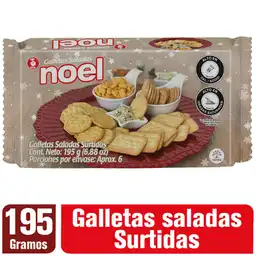 Noel Galletas de Navidad Saladas Surtidas
