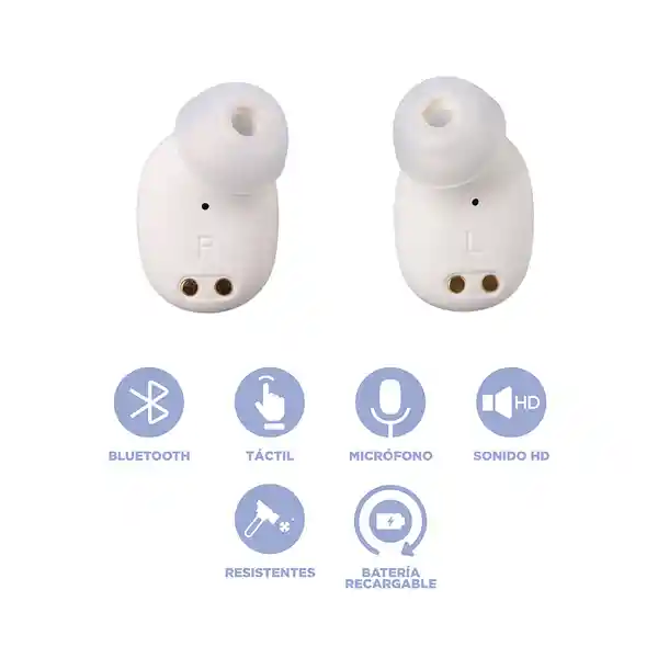 Audífonos Tws Serie Blanco Mod M99 Miniso