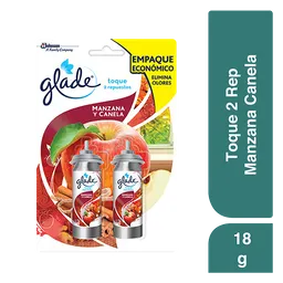 Glade Repuesto Ambientador Toque Manzana Canela