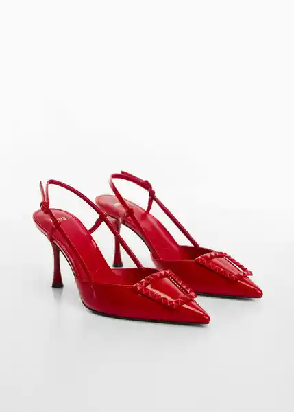 Zapatos Tone1 Mujer Rojo Talla 38 Mango