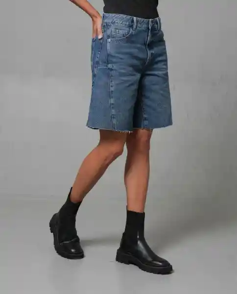 Short Mujer Azul 6 252G003_AZU184029 Rifle