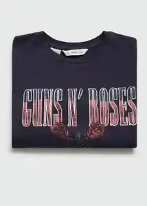 Camiseta Guns Navy Talla 14 Niñas Mango