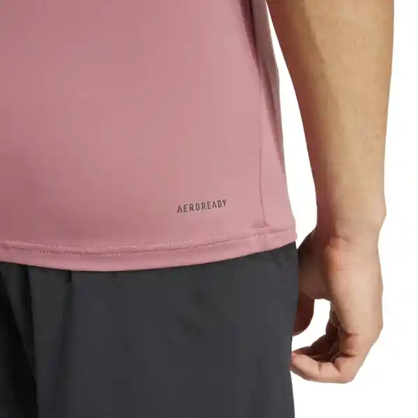 Adidas Camiseta Tr-es Stretch Para Hombre Rojo Talla L