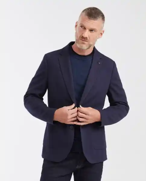 Blazer With Removible Hoo Azul Dark Ultraoscuro M Chevignon