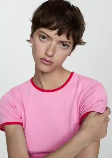 Camiseta Zanic Rosa Talla XS Mujer Mango