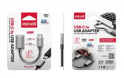 Cable Usb C To Usb Adaptador Maxell 347883
