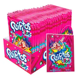 Quipitos Pops Dulce con Leche en Polvo Caja x24