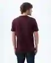 Camiseta Hombre Morado 75 Talla L 849f016 Americanino