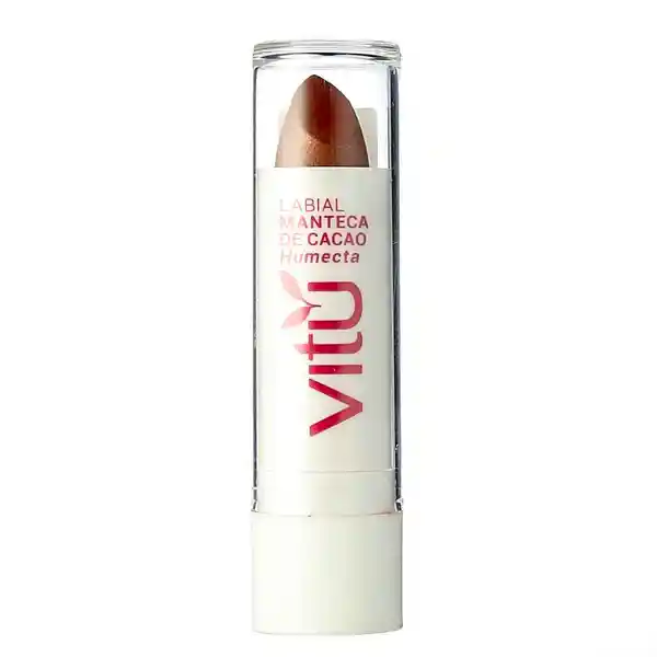 Vitú Labial Manteca de Cacao Tono Heliconia