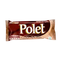Polet Paleta Helada Sabor Cookies & Cream