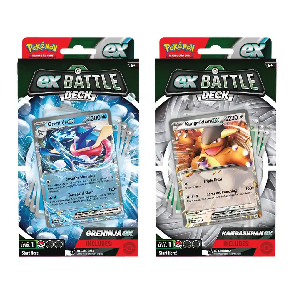Cartas de Pokemon Tcg Kanga/grenin Ex Bat Deck Eng