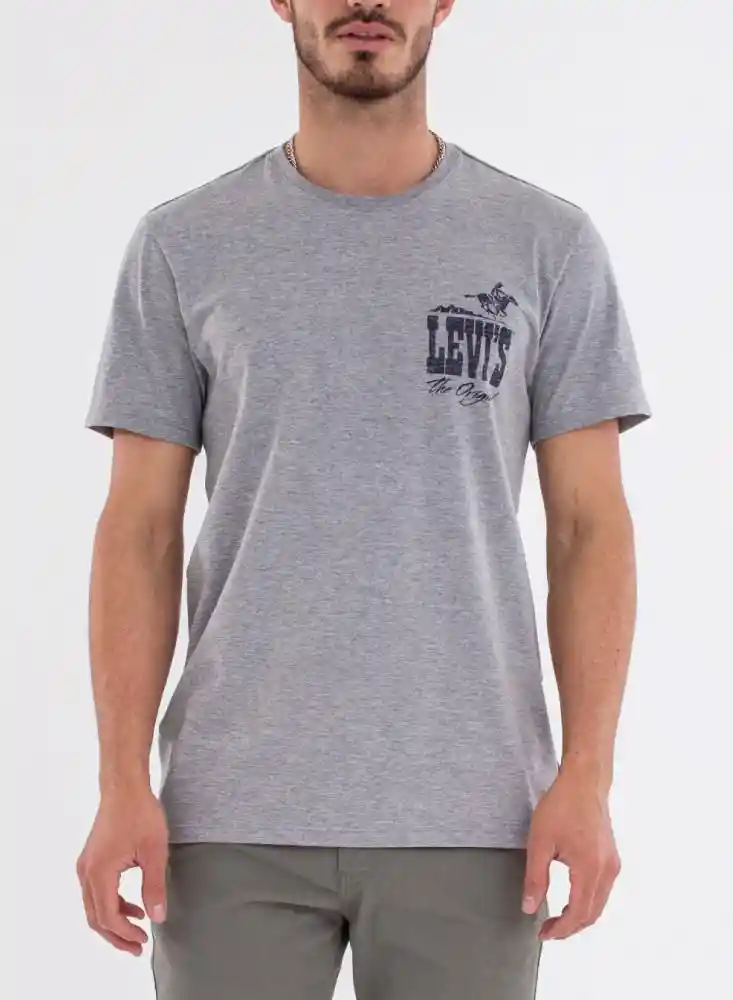 Camiseta Mc Hombre S-gris