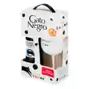 Gato Negro Vino Tinto Merlot y Copa Acrílica de Regalo