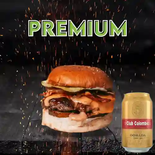 Combo Premium + Cerveza Club Colombia Dorada Lta 330ml