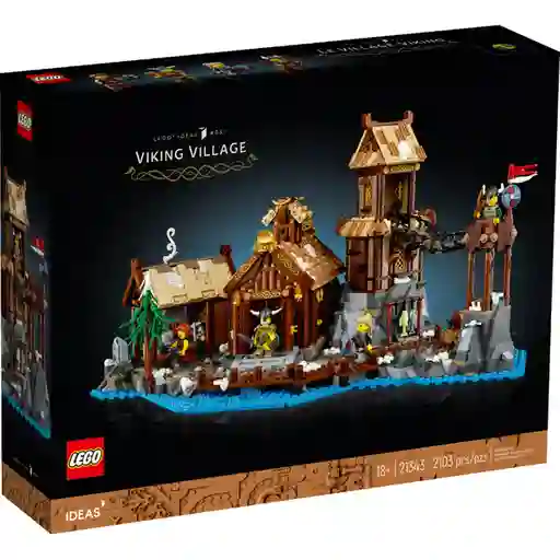 Set Construcción Poblado Vikingo Lego