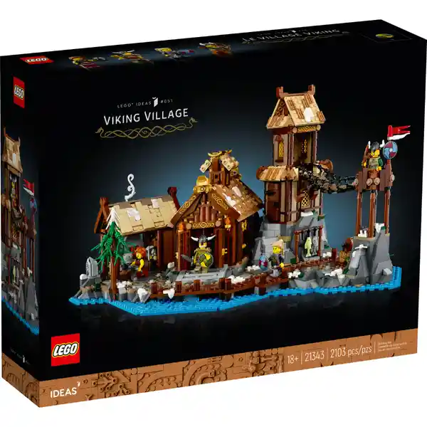 Set Construcción Poblado Vikingo Lego